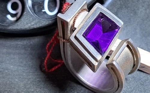 Damen ring amethyst - ,