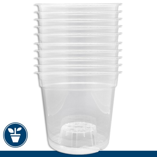 Orchideentopf transparent - x,