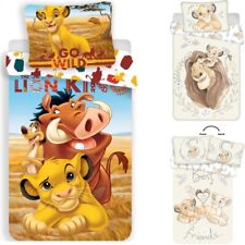 König der Löwen Kleinkind Bettwäsche Set 2-teilig 100x135cm Kinderbettwäsche