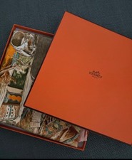 Sammlerstück Hermès Carré 90 Seide seltenes limitiertes Tuch