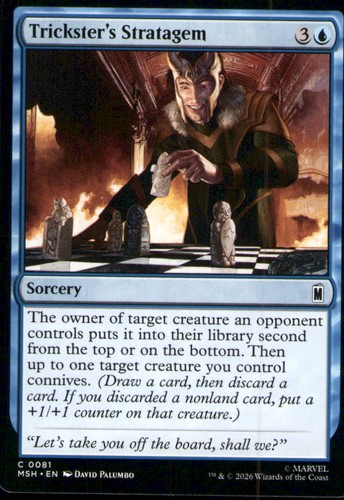 Trickster stratagem marvel - trickster's,