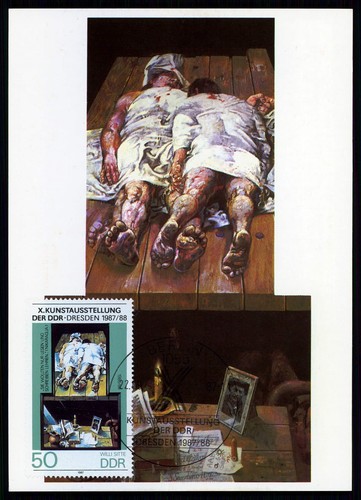 Ddr 1988 kunst ausstellung - ddr, mk
