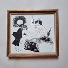 Vergoldeter kleiner Rahmen mit