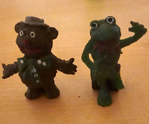 Mini tierfiguren sammlung - 2x,