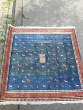 Orient Teppich , Handgeknöpft ; Naturwolle, Naturfarben