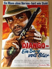 Django Ein Sarg voll Blut Kinoplakat Filmplakat A1 Poster G.Hilton EA 1968