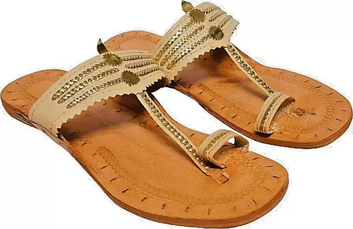 Damen kolhapuri leder chappal - kolhapuri,