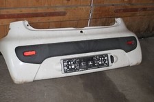 Citroen C1 P 3 Türer Heckschürze Stoßstange hinten Bj. 09 weiß KWD