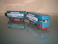 Wiking Mercedes-Benz MB 1620 Möbelwagen Möbellastzug Fritz Gieseler Hamburg