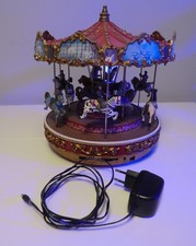 MR CHRISTMAS  1999 TRIPLE DECKER KARUSSELL -  LEUCHTET -  DREHT SICH  - 50 SONGS
