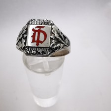 Deutsche Turnfest  Stuttgart 1933 Ring 835 Silber Gr. 62
