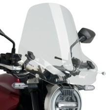 Windschild Puig Touring II für Ducati Monster 937 21-23 rauchgrau