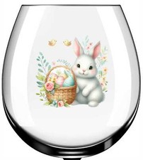 x12 Osterhase Blumenglas Vinyl