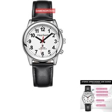 Sprechende Uhr, Deutscher Sprachansage, Senioren Armbanduhr, Blinden Uhr, Seh...