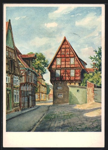 Künstler bad salzuflen - künstler-ak,