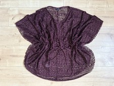 ? NEU Gina Benotti Lochstrick Shirt Strick Tunika XXL 52/54 Poncho Strandkleid