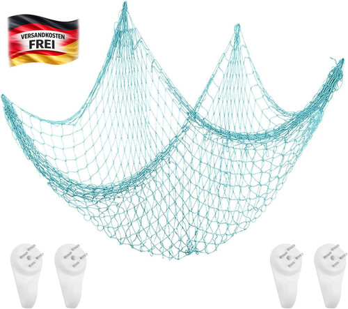 Fischernetz dekoration - fischernetz,