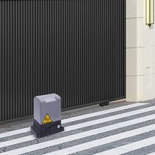 1200/1800KG Schiebetorantrieb Jet Komplett Set &  6m Zahnstange Schiebetor Motor