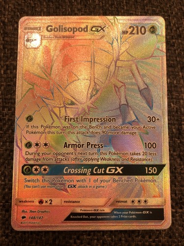 Pokemon tcg golisopod - pokemon,