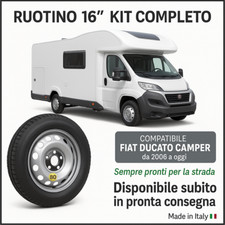 Platzsparend Notrad Für Fiat Ducato Camper Mit Messen Ab 16 5Fori Set Rad Gummi