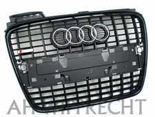 NEU RS4 Audi A4 8E B7 Tuning S-Line Kühlergrill Grill schwarz Frontgrill Gitter