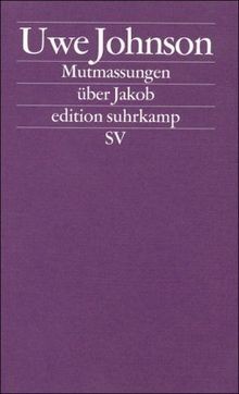Mutmassungen über jakob - mutmassungen,
