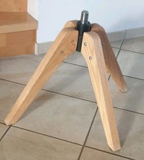 Standfuß für TV Stände Staffelei Bodenständer Massivholz Metall; tolle Optik