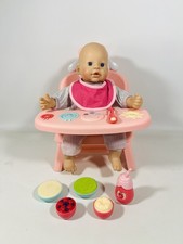 Puppe Annabell + Kinderstuhl mit Zubehör Batteriebetrieben voll Funktionstüchtig