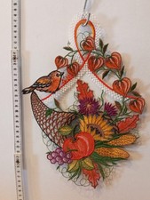 Fensterbild Spitze Herbst