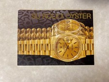 Rolex Oyster 1990 Booklet