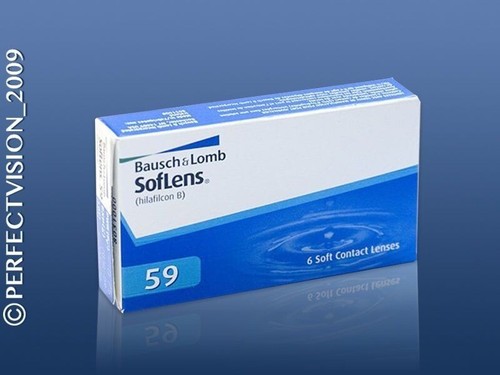 1x6 soflens kontaktlinsen - soflens, 59