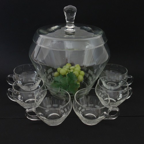 Bowle service glas - bowle, topf