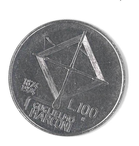 100 lire münze - 100,
