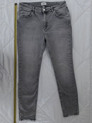Only damen jeans grau - only,