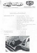 Automobilbau Saier Preisliste