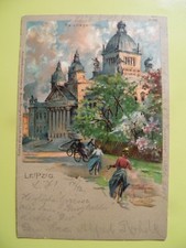 1899 künstler ak leipzig - ak,