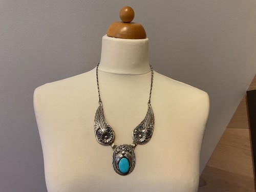 Großes navajo collier siber - navajo-collier,,