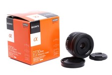 SONY DT 30mm F2,8 Macro SAM  SAL30M28 - Sony A mount * Fotofachhändler *