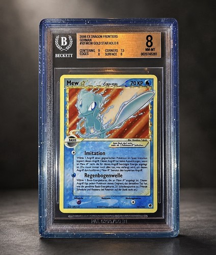 Mew gold star bgs delta - mew,