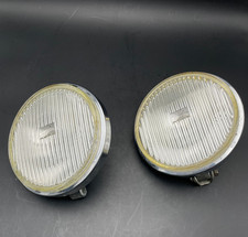 2x Bosch Halogen Zusatzscheinwerfer Chrom Oldtimer Youngtimer D.17 cm