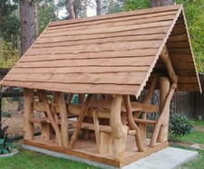 Baumstamm Sitzgruppe -