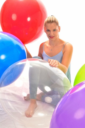 10x balloon 60cm ø - cb,