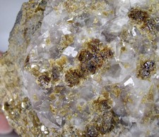 GROSSULAR Granat auf AMETHYST