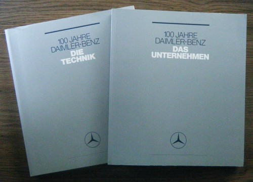 100 jahre daimler benz - daimler-benz, das