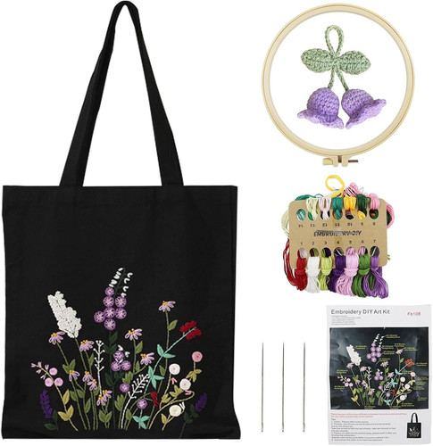 Sticken set canvas - set,