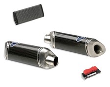 Termignoni Racing Kit Aus Kohlefaser Mit Steuergerät Für Ducati 848 Evo