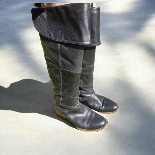 Elegante overknee stiefel aus - elegante,