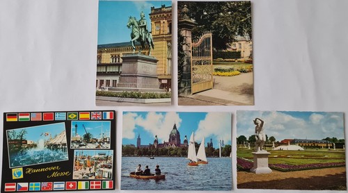 Postkarten lot hannover - postkarten, x