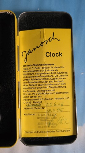 Original tigerenten uhr von - original,