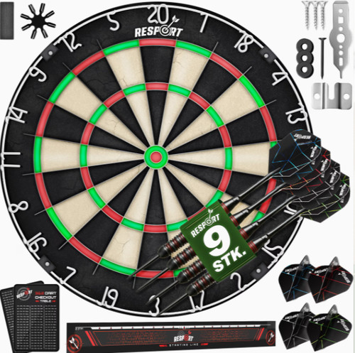 Dartscheibe set geräuscharm - dartscheibe,